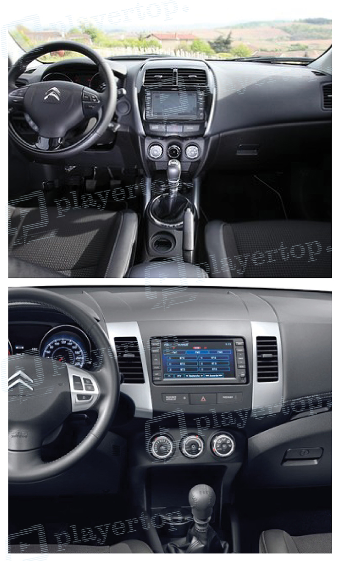 Installation autoradio Citroen C-Crosser